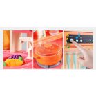65 kusová Mama Kiddies KitchenStar set detská kuchynka - v ružovej farbe
