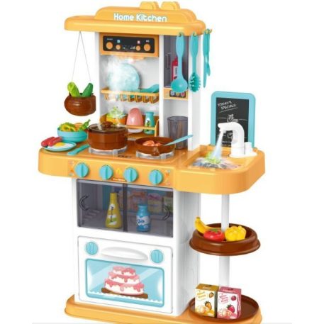 Mama Kiddies KitchenStar detská kuchynka 43-dielna - oranžová
