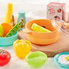 Mama Kiddies KitchenStar detská kuchynka 43-dielna - oranžová