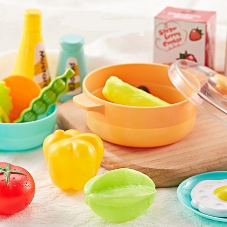 Mama Kiddies KitchenStar detská kuchynka 43-dielna - oranžová