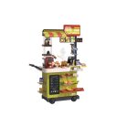 Mama Kiddies – 82-dielny Fast Food stánok, výška 102 cm, zelená farba