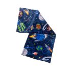 Plüss babatakaró 75x100 cm - galaxy mintával