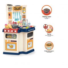   67-dielna Mama Kiddies Talented Chef detská kuchynka - modrá