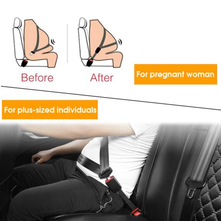 Mama Kiddies 25 cm predlžovač bezpečnostného pásu do auta s automatickým klipom