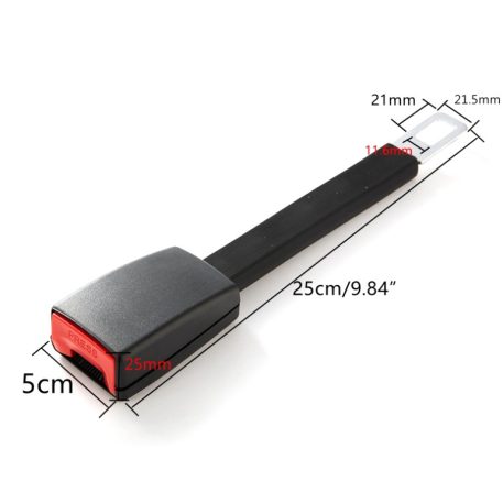 Mama Kiddies 25 cm predlžovač bezpečnostného pásu do auta s automatickým klipom