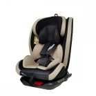ISOFIX-es 360°-ban forgatható Mama Kiddies Rotary Protect GT biztonsági autósülés (0-36 kg) bézs színben ajándék napvédővel