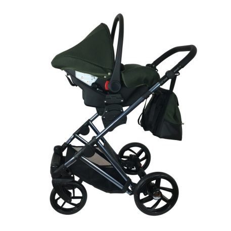 Mama Kiddies Earth Collection 3az1-ben multifunkciós babakocsi green forest színben + ajándékok