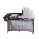 Mama Kiddies VIP barna (emelhető magasságú és ringatható) Utazóágy + Szúnyogháló + Ajándék