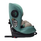 ISOFIX-ová 360° rotačná bezpečnostná autosedačka Mama Kiddies Racing (40 - 125 cm) v zelenej farbe + darček ochranný vankúš hlavy