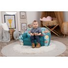 Mama Kiddies premium rozkladacie dvojité kreslo - Clown Fish