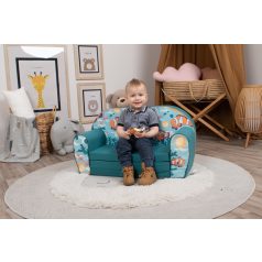   Mama Kiddies premium rozkladacie dvojité kreslo - Clown Fish