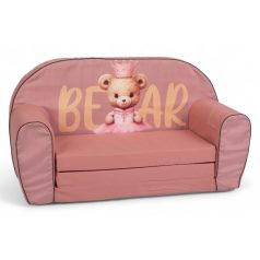   Mama Kiddies premium rozkladacie dvojité kreslo - Bear Princess