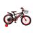 MK YB collection Yume detský bicykel čierno-červený 16" + darček