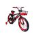 MK YB collection Ytonic detský bicykel čierno-červený 16" + darček