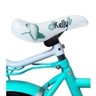Kelly detský bicykel s rodičovskou rukoväťou – mentolový 12" + darček