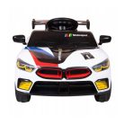 Biele športové elektrické auto GTE pre deti s diaľkovým ovládaním