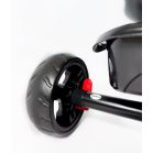 MK H-Trike Hurricane trojkolka s otočným sedadlom o 360 stupňov – modro-čierna farba