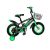 MK YB collection Yoda detský bicykel zeleno-čierny 12" + darček