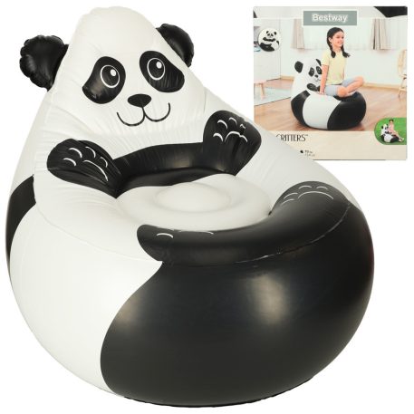 Bestway nafukovacie kresielko pre deti s motívom zvieratka 72x72x64 cm - Panda