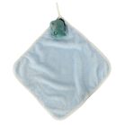 Detská osuška na ruky 30x30cm modrá - dinosaurus