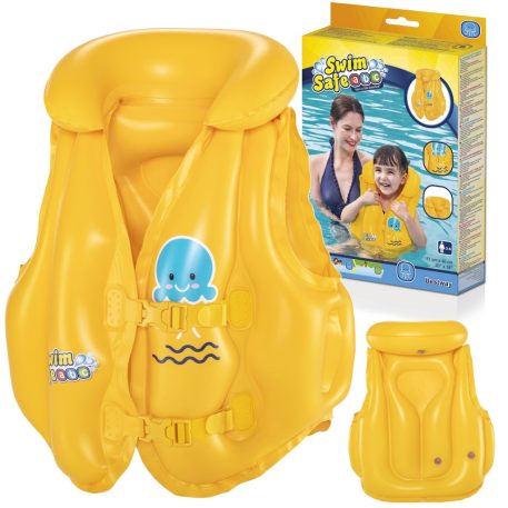 Bestway Swim Safe nafukovacia detská plávacia vesta – 51 × 46 cm