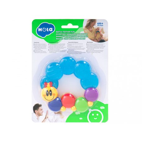 Chladiace hryzátko v tvare húsenice