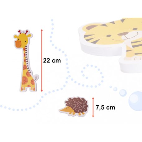 Penové vodolepky – zvieratká