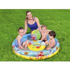 Bestway nafukovací bazén s nafukovacím kolesom a loptou