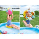 Bestway nafukovací bazén s nafukovacím kolesom a loptou