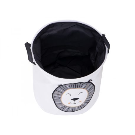 Detský látkový kôš na hračky so vzorom leva