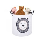 Detský látkový kôš na hračky so vzorom leva