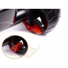 Fix Lite 3v1 trojkolka s vodiacou páčkou a stupačkami, modrá (sedadlo otočné o 360°)