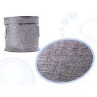 Vodotesný úložný box na hračky 2 v 1 s hracou podložkou - žlto-šedá