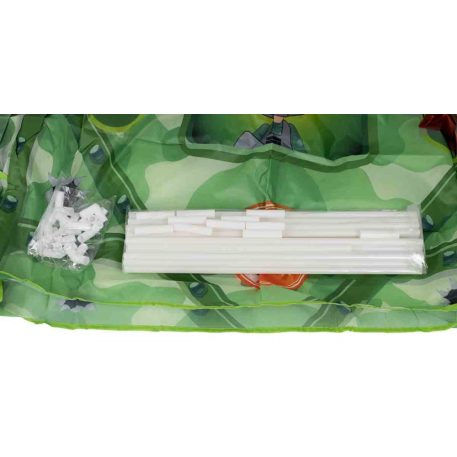 Skladací stan na hranie s vojenským dizajnom - 103 cm