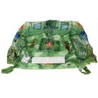 Skladací stan na hranie s vojenským dizajnom - 103 cm