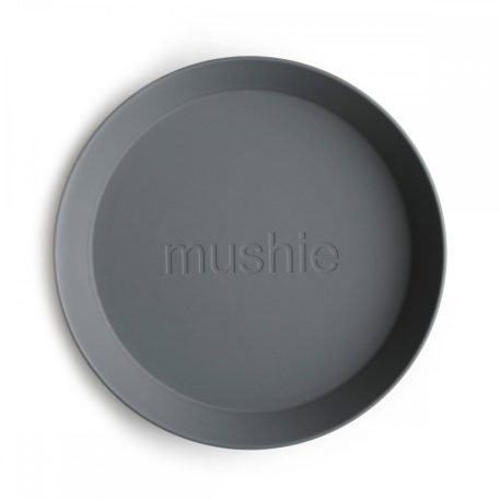 Mushie okrúhla miska 2 ks - Smoke