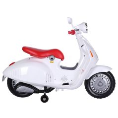 BOXING DAY - Vespa elektronická motorka v bielej farbe