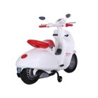 BOXING DAY - Vespa elektronická motorka v bielej farbe