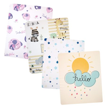 Detská prebaľovacia podložka 61 x 50 cm na Kombi drevenú postieľku - chlapčenské