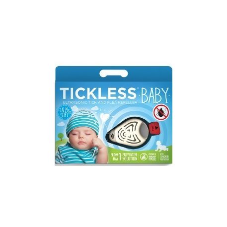 TickLess Baby ultrazvukový odpudzovač kliešťov- biely