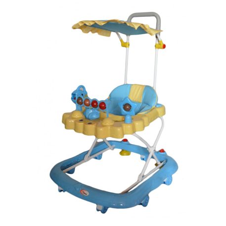 Mama Kiddies kék full extrás bébikomp tolókarral és napvédővel