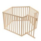 Bükkfa babakarám, babakerítés - 653 cm