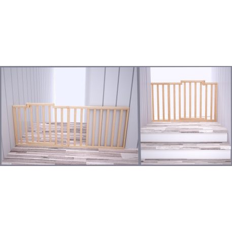 Bükkfa babakarám, babakerítés - 653 cm