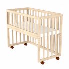 Detská postieľka k posteli v brečtanovej farbe