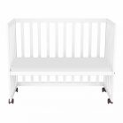 Detská postieľka k posteli v bielej farbe