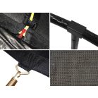 Profesionálna trampolína SkyFlyer 304 cm v čiernej farbe + DARČEK rebrík