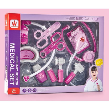 Lekársky set - ružový