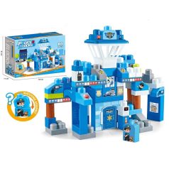 80-dielna stavebnica s policajnou tematikou