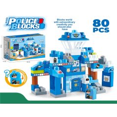80-dielna stavebnica s policajnou tematikou