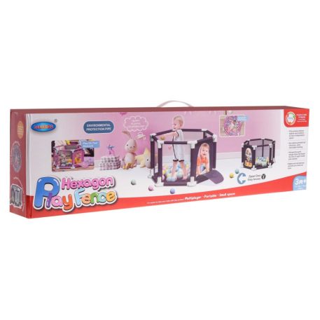 Unikornisos járóka 40 darab labdával